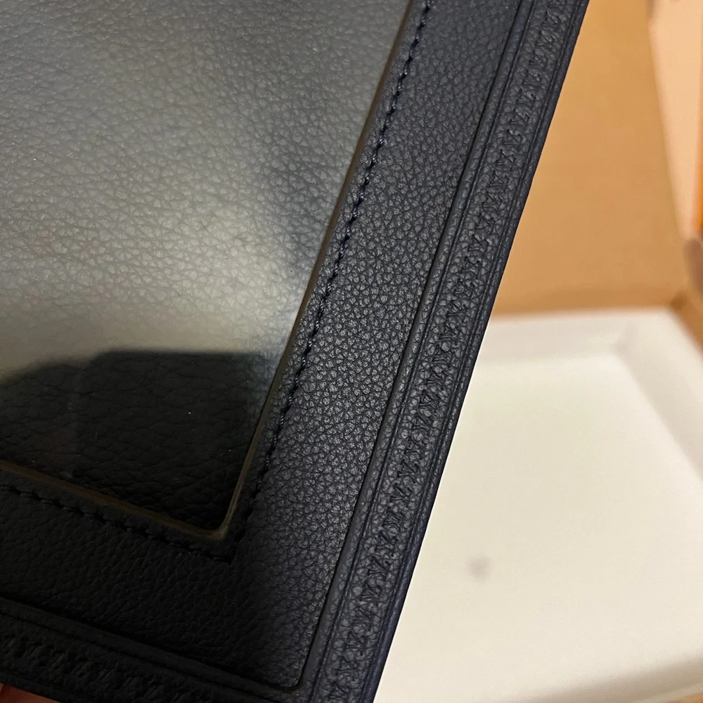 Louis Vuitton Black Leather Photo Picture Frame - Picture 5 of 7